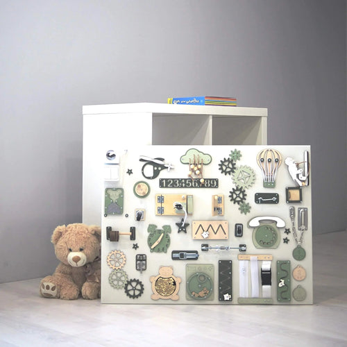 Extra large Montessori sensory busy board (60×80 cm)